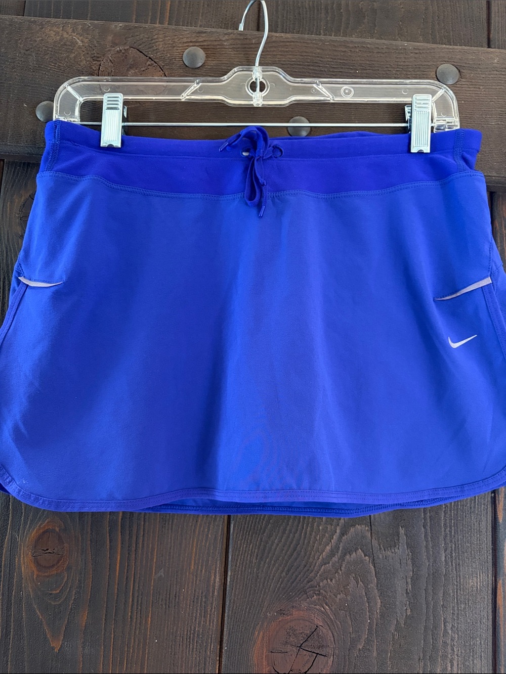 Nike Royal Blue Athletic Skort with Drawstring